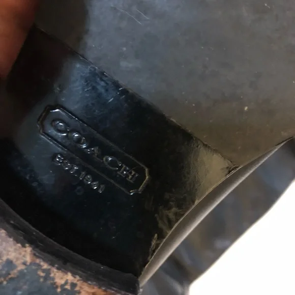 Coach knee high boots size 10 - Picture 10 of 15